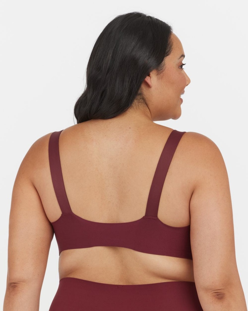 Spanx Bra-llelujah!® Lightly Lined Full Coverage Bras Burgundy | 57642-ACKB