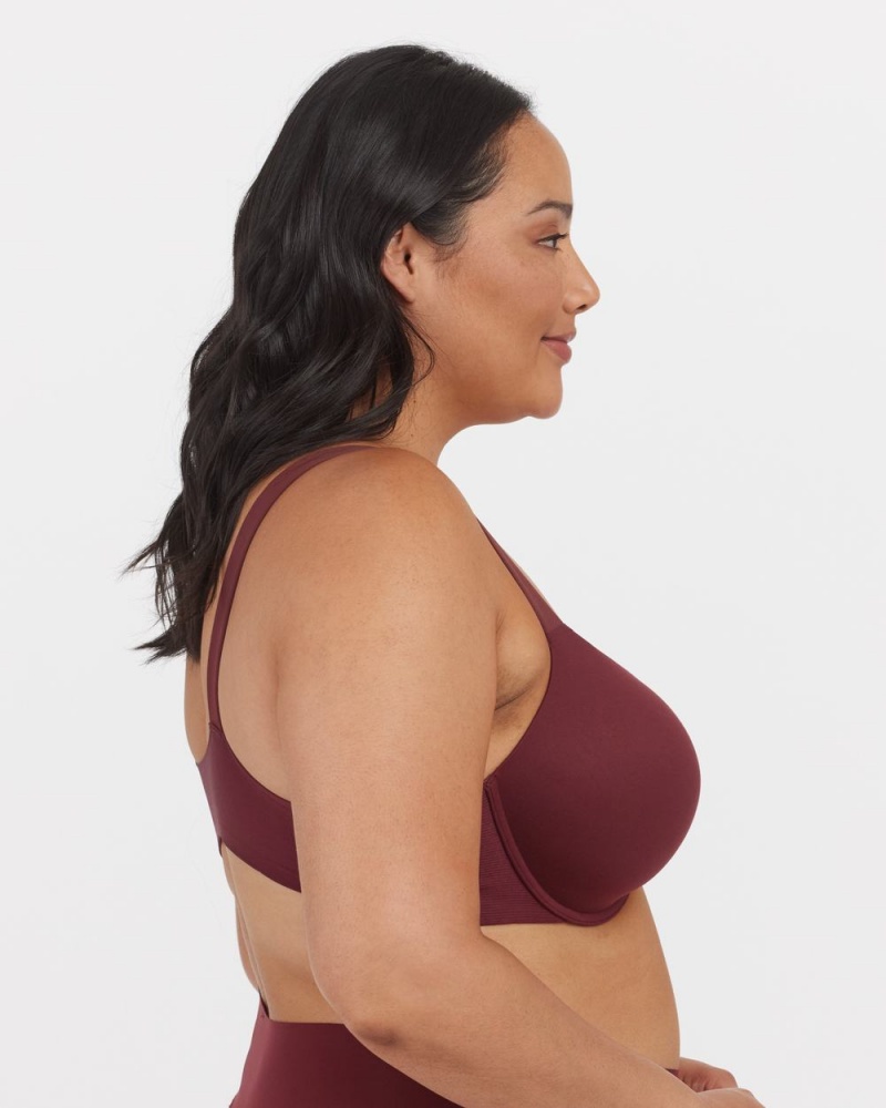 Spanx Bra-llelujah!® Lightly Lined Full Coverage Bras Burgundy | 57642-ACKB