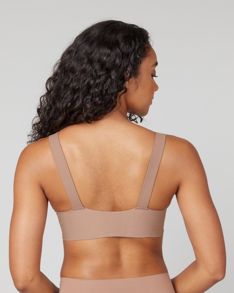 Spanx Bra-llelujah!® Lightly Lined Full Coverage Bras Cafe Au Lait | 35672-MVTS