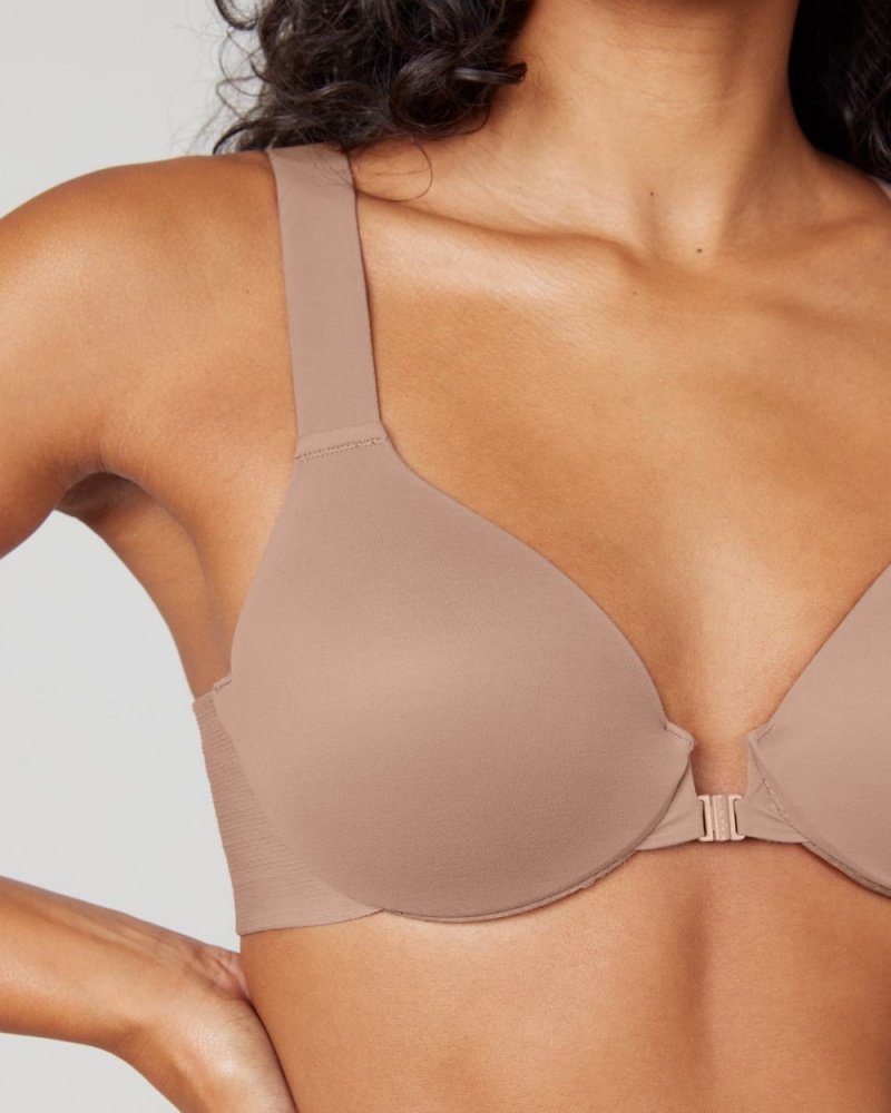 Spanx Bra-llelujah!® Lightly Lined Full Coverage Bras Cafe Au Lait | 35672-MVTS