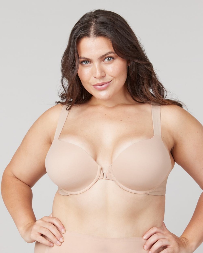 Spanx Bra-llelujah!® Lightly Lined Full Coverage Bras Beige | 78064-HDTY