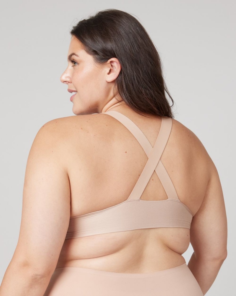 Spanx Bra-llelujah!® Lightly Lined Racerback Bras Beige | 14258-BJRP