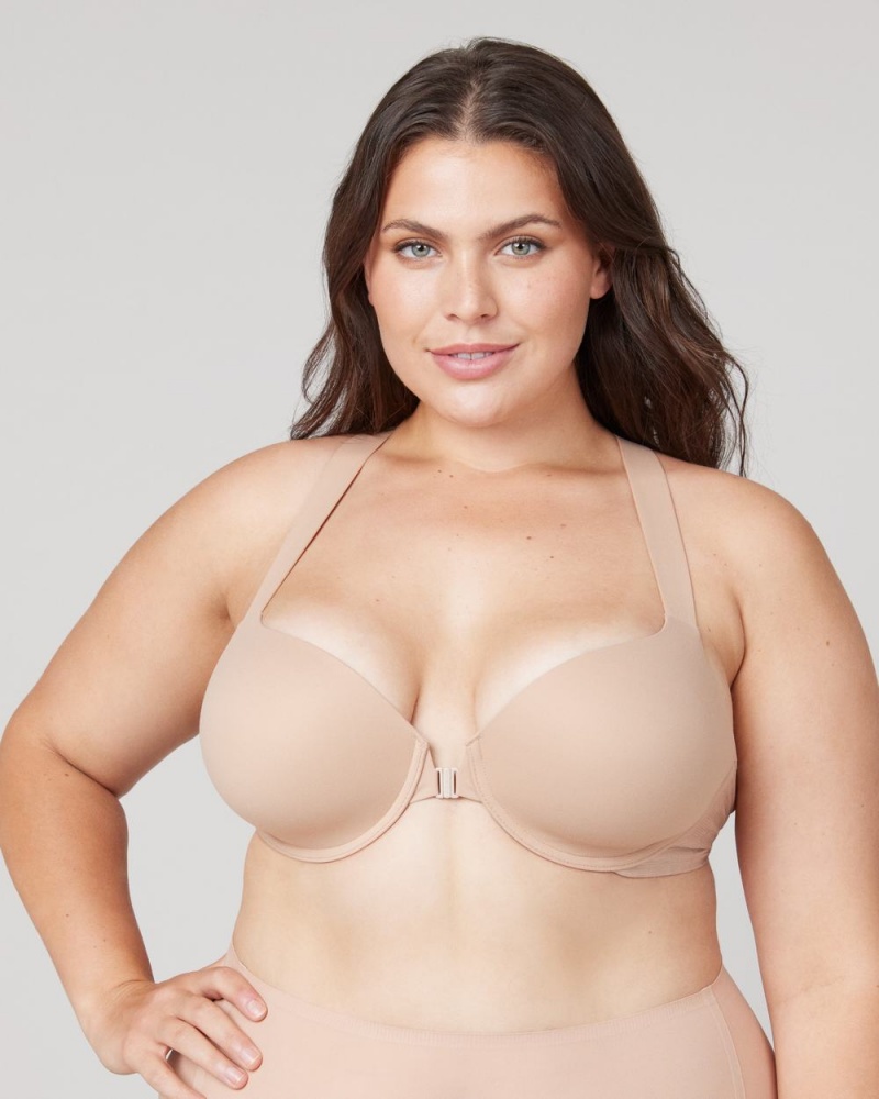 Spanx Bra-llelujah!® Lightly Lined Racerback Bras Beige | 14258-BJRP