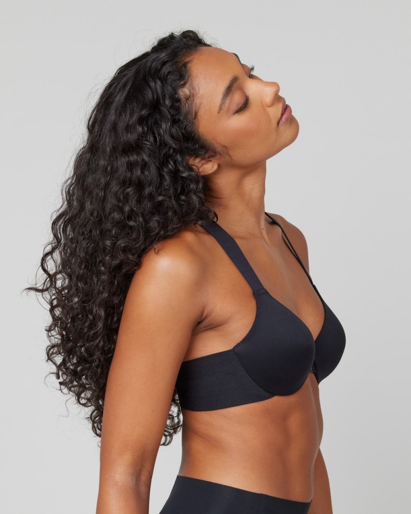 Spanx Bra-llelujah!® Lightly Lined Racerback Bras Black | 52387-UNLK