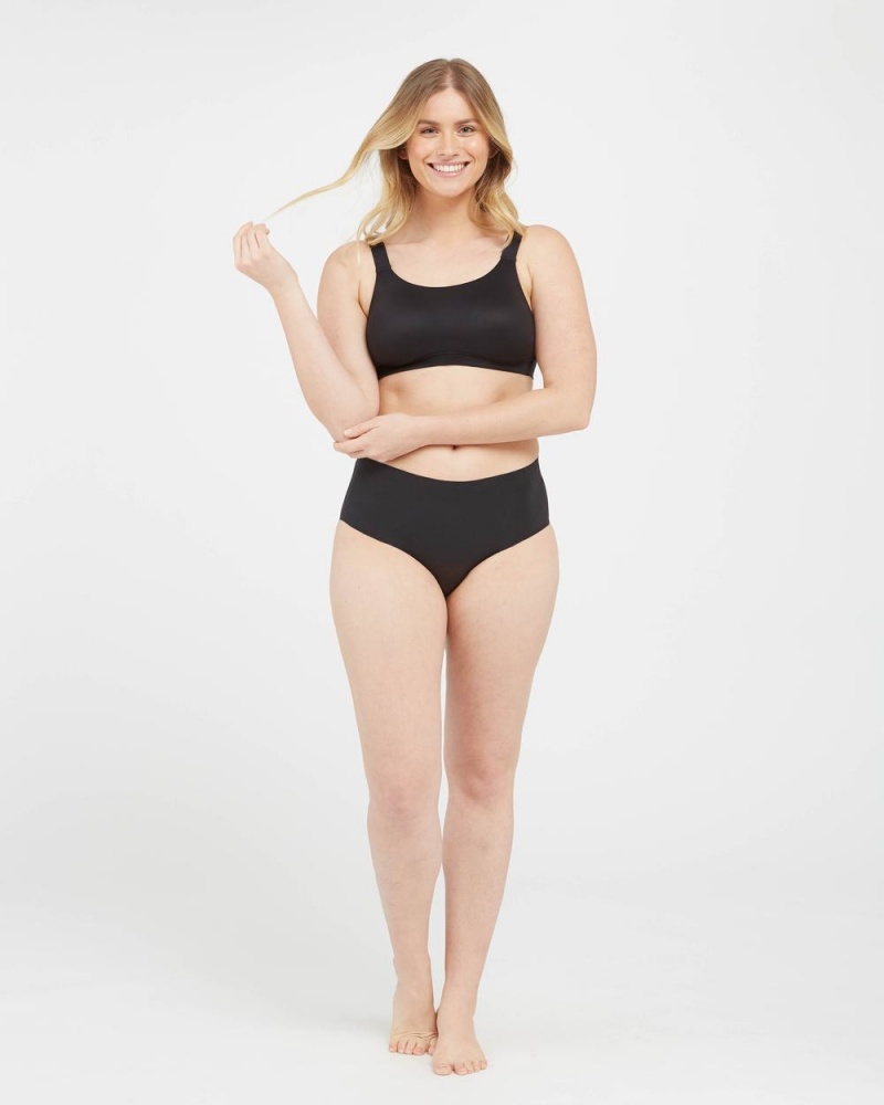 Spanx Bra-llelujah!® Lightly Lined Tank Bras Black | 26754-KQWA