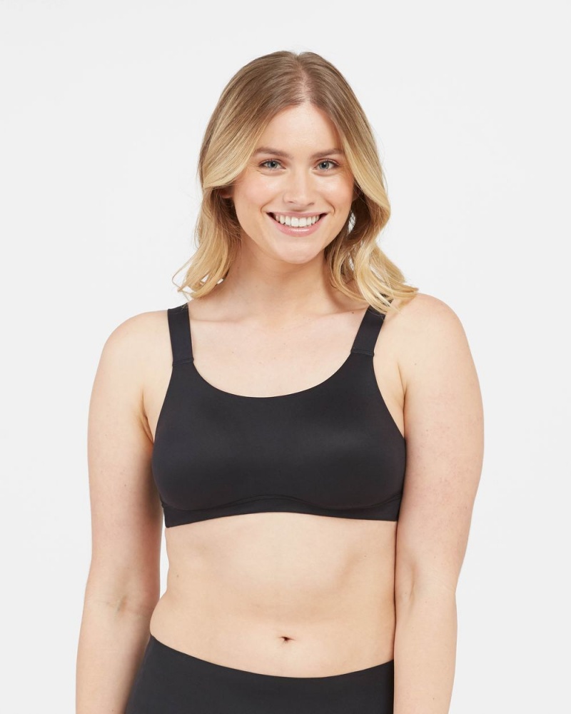 Spanx Bra-llelujah!® Lightly Lined Tank Bras Black | 26754-KQWA