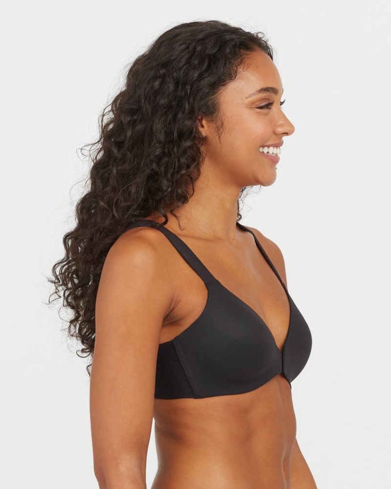 Spanx Bra-llelujah!® Lightly Lined Wireless Bras Black | 24097-IKRP