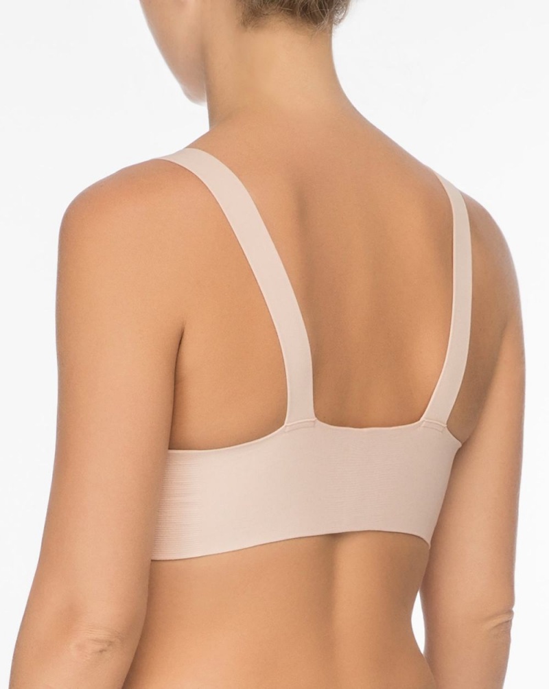 Spanx Bra-llelujah!® Lightly Lined Wireless Bras Beige Pink | 79642-YXVA