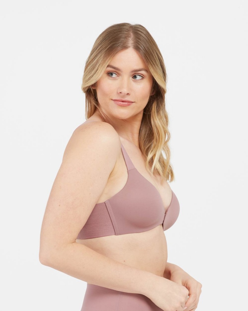 Spanx Bra-llelujah!® Lightly Lined Wireless Bras Purple | 83971-QBYA