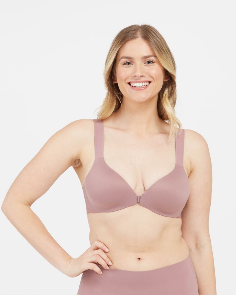 Spanx Bra-llelujah!® Lightly Lined Wireless Bras Purple | 83971-QBYA