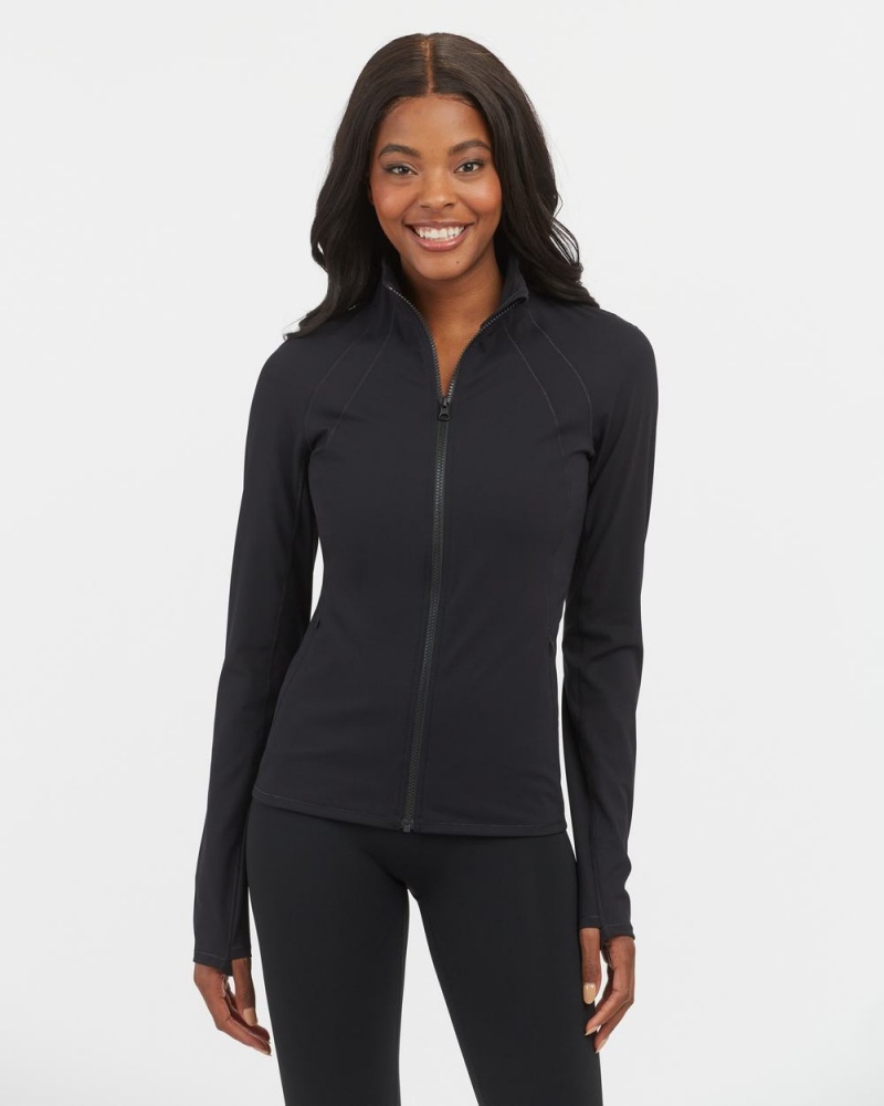 Spanx Contour Jackets Black | 54879-PHAB