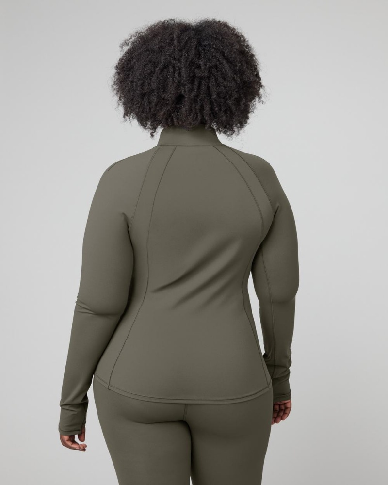 Spanx Contour Jackets Olive | 90524-NTSA