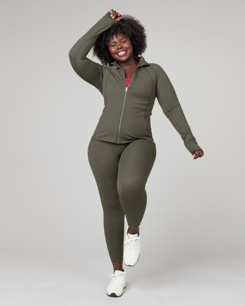 Spanx Contour Jackets Olive | 90524-NTSA