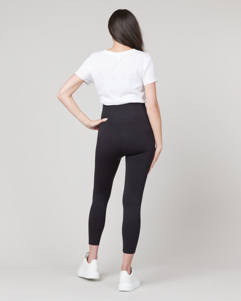 Spanx EcoCare Mama Seamless Leggings Black | 50476-KVHB