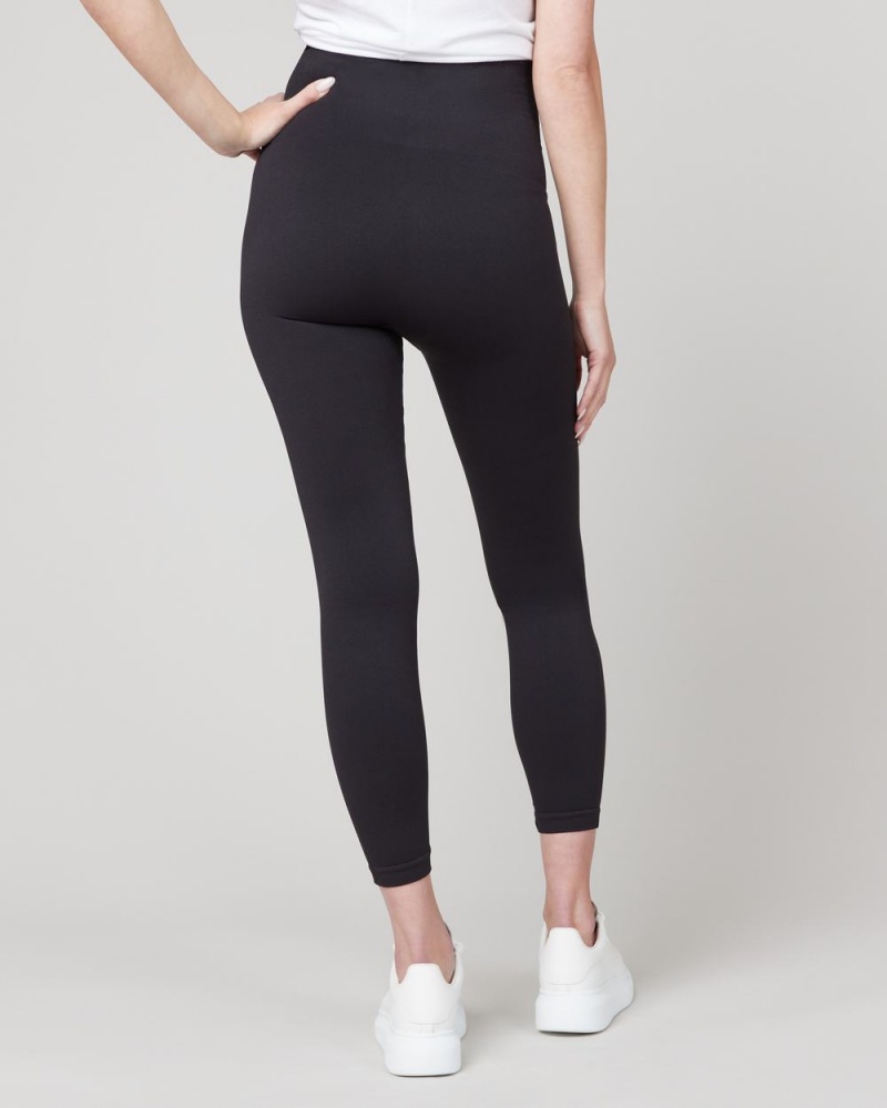 Spanx EcoCare Mama Seamless Leggings Black | 50476-KVHB