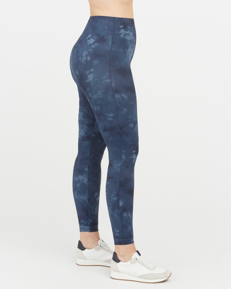 Spanx EcoCare Seamless Leggings Deep Blue | 49861-UDYE