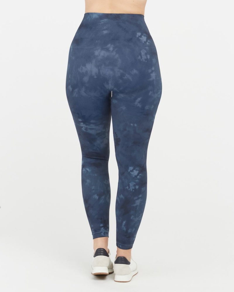 Spanx EcoCare Seamless Leggings Deep Blue | 49861-UDYE