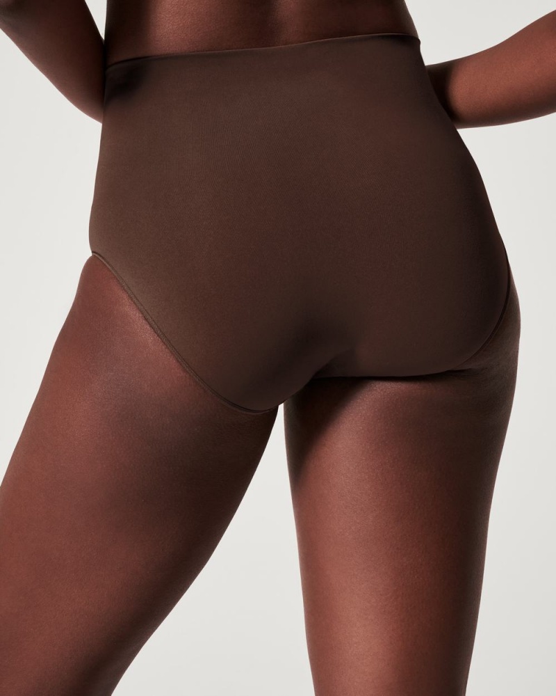 Spanx EcoCare Seamless Shaping Panties Brown | 06975-OCDQ