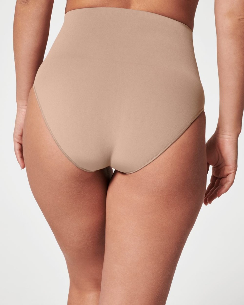 Spanx EcoCare Seamless Shaping Panties Beige | 38506-HNJM