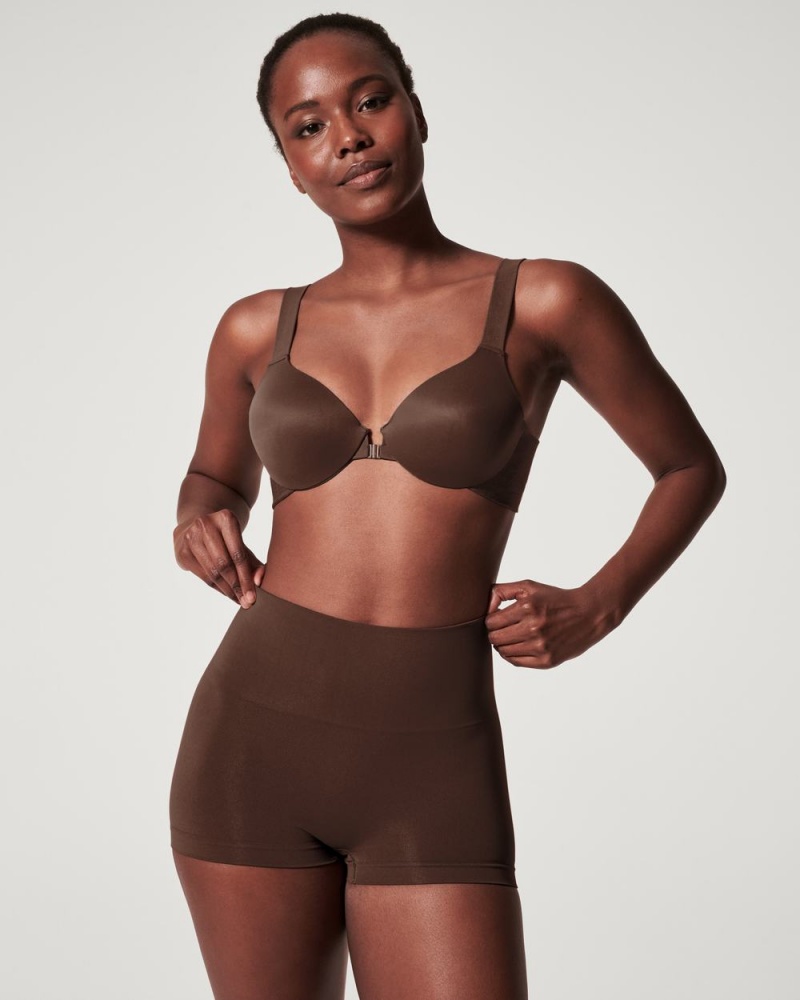 Spanx EcoCare Seamless Shaping Panties Brown | 61382-FJCH