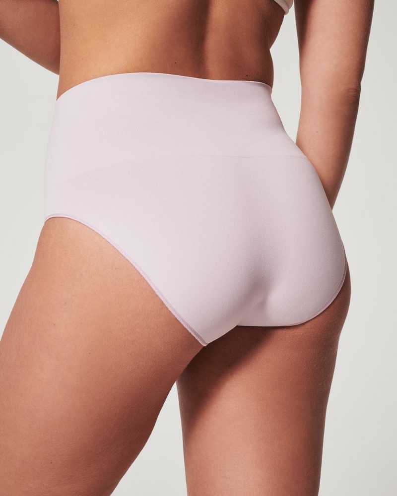 Spanx EcoCare Seamless Shaping Panties Light Purple | 23517-JDEH