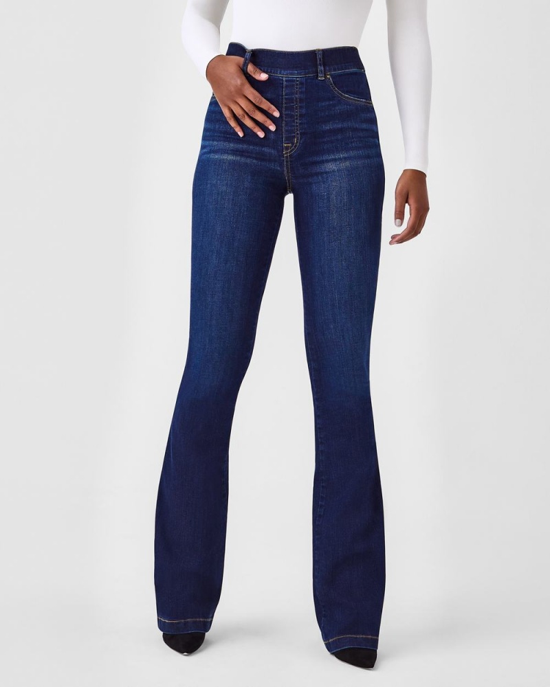 Spanx Flare Jeans Midnight Shade | 18762-CZQU