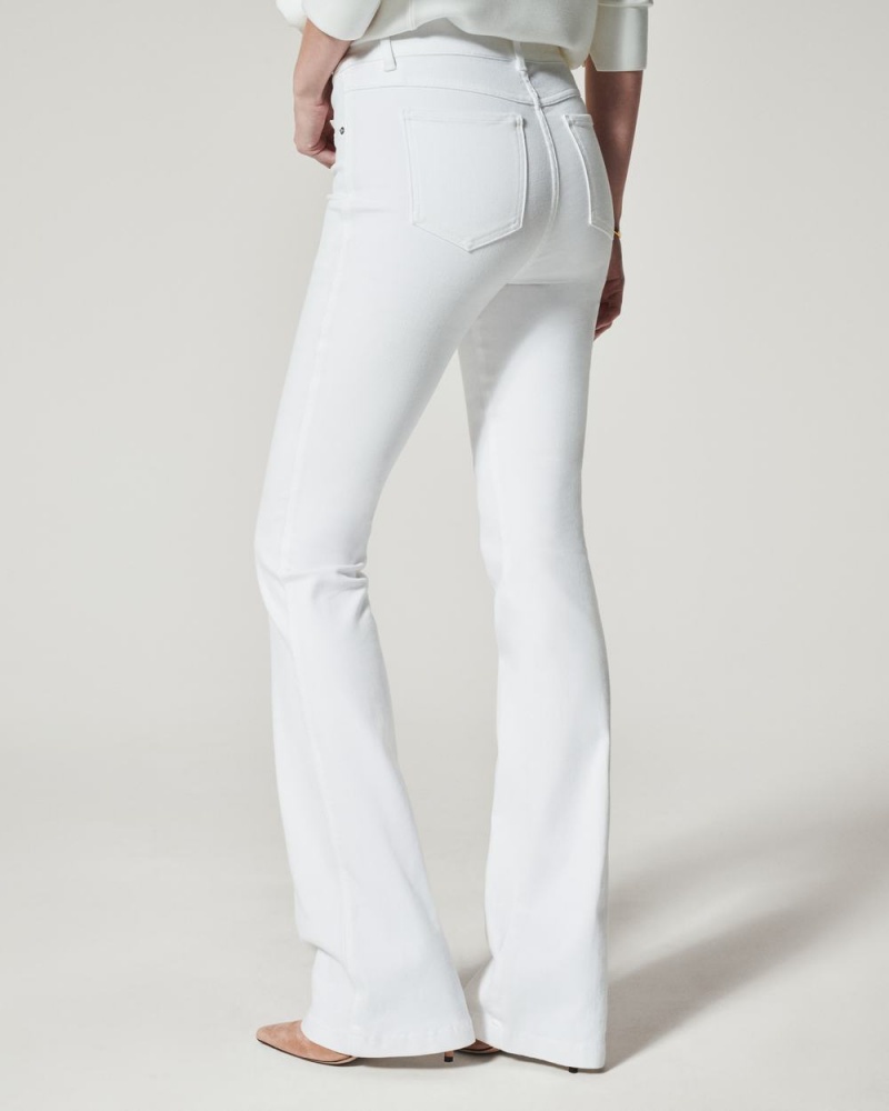 Spanx Flare Jeans White | 46182-AJML