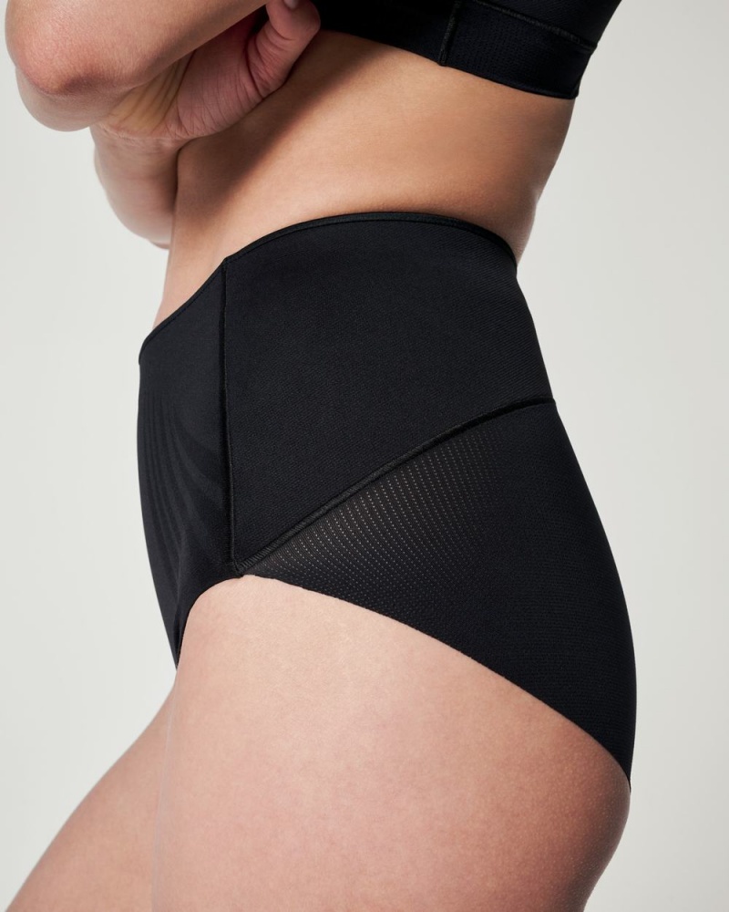 Spanx Haute Contour® Panties Black | 18250-JLZN