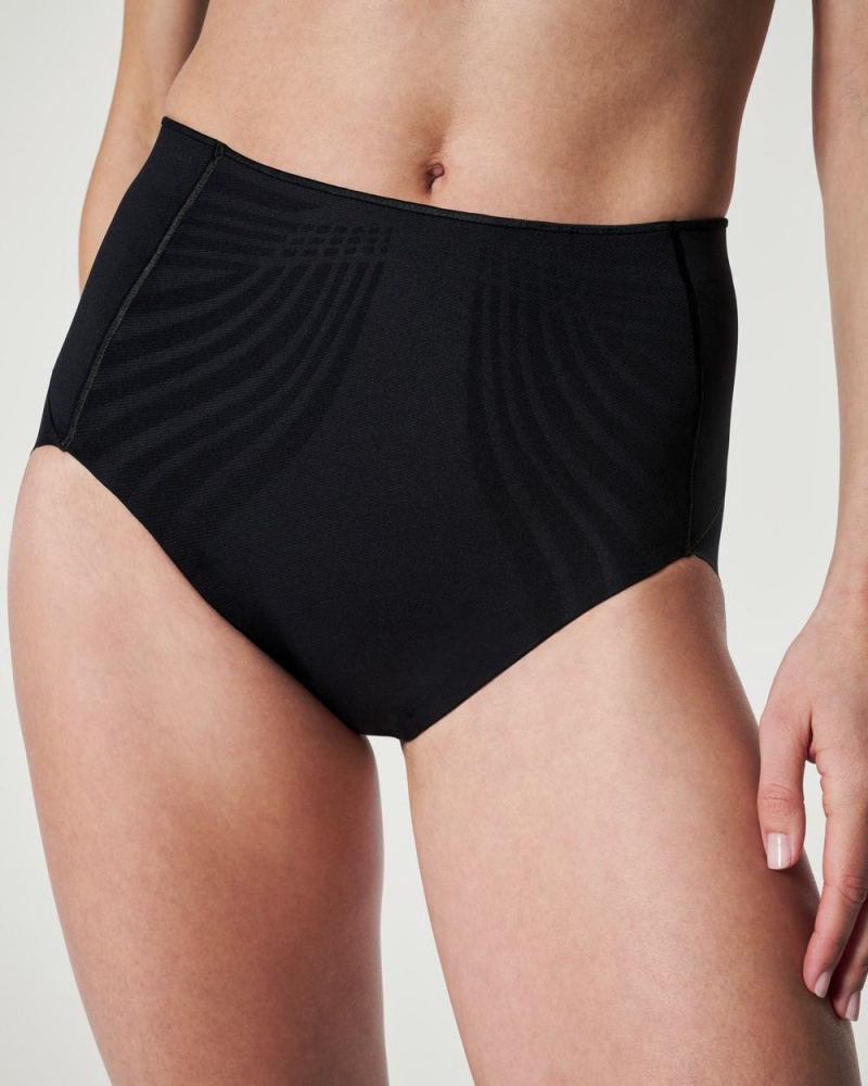 Spanx Haute Contour® Panties Black | 18250-JLZN