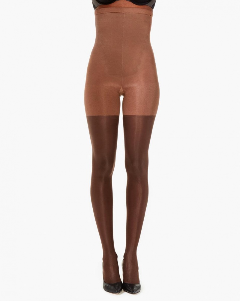 Spanx High-Waisted Shaping Sheers Stockings S7 | 25341-ZHWC