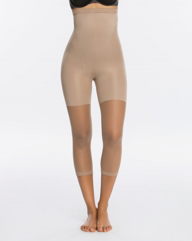 Spanx Higher Power Capri Beige | 81264-CABX