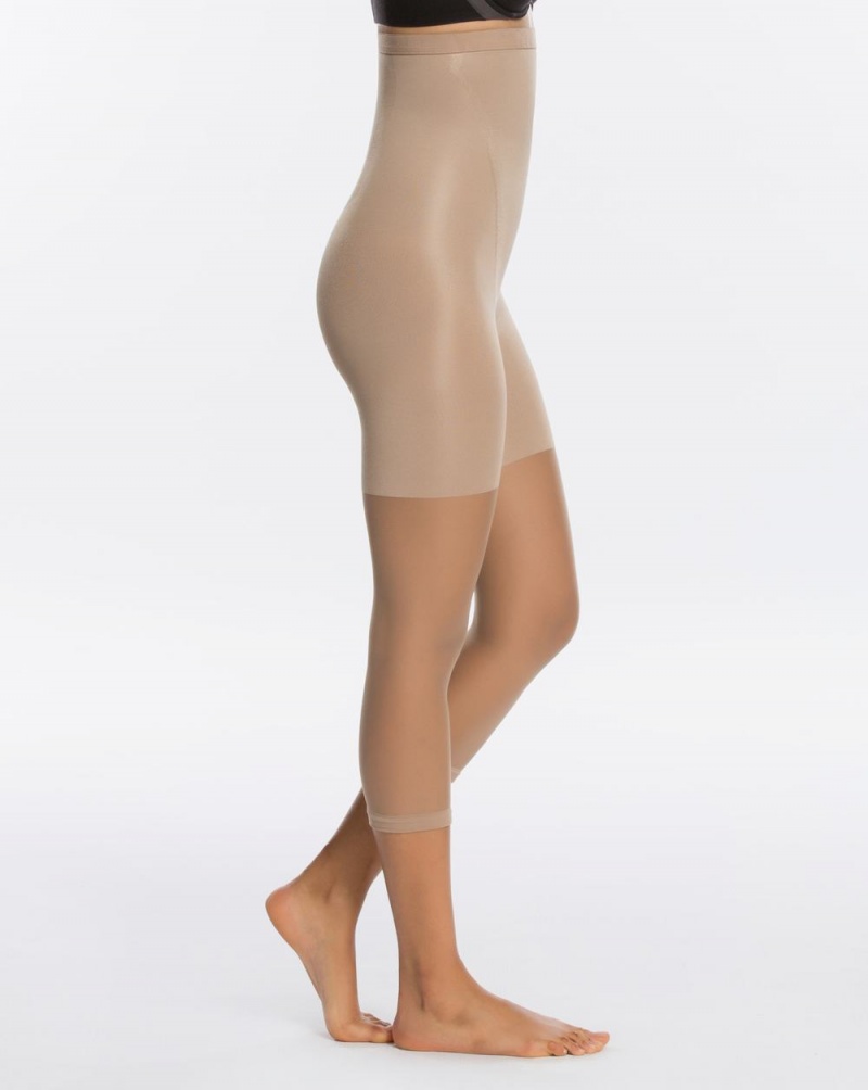 Spanx Higher Power Capri Beige | 81264-CABX