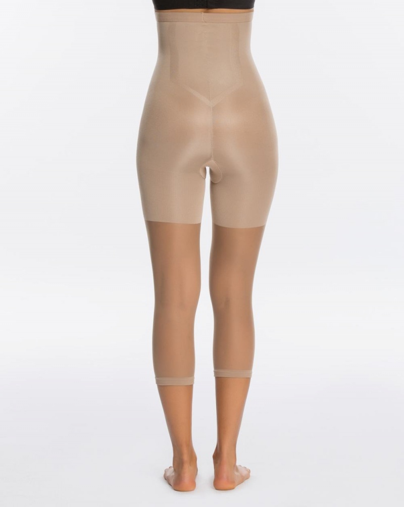 Spanx Higher Power Capri Beige | 81264-CABX