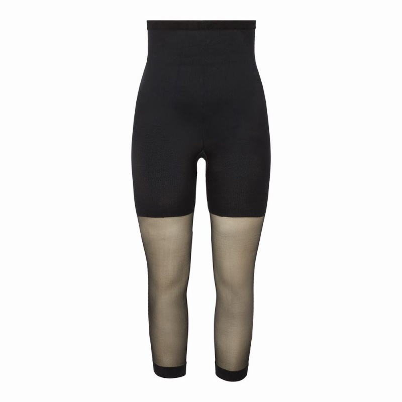 Spanx Higher Power Capri Black | 73580-BAFS