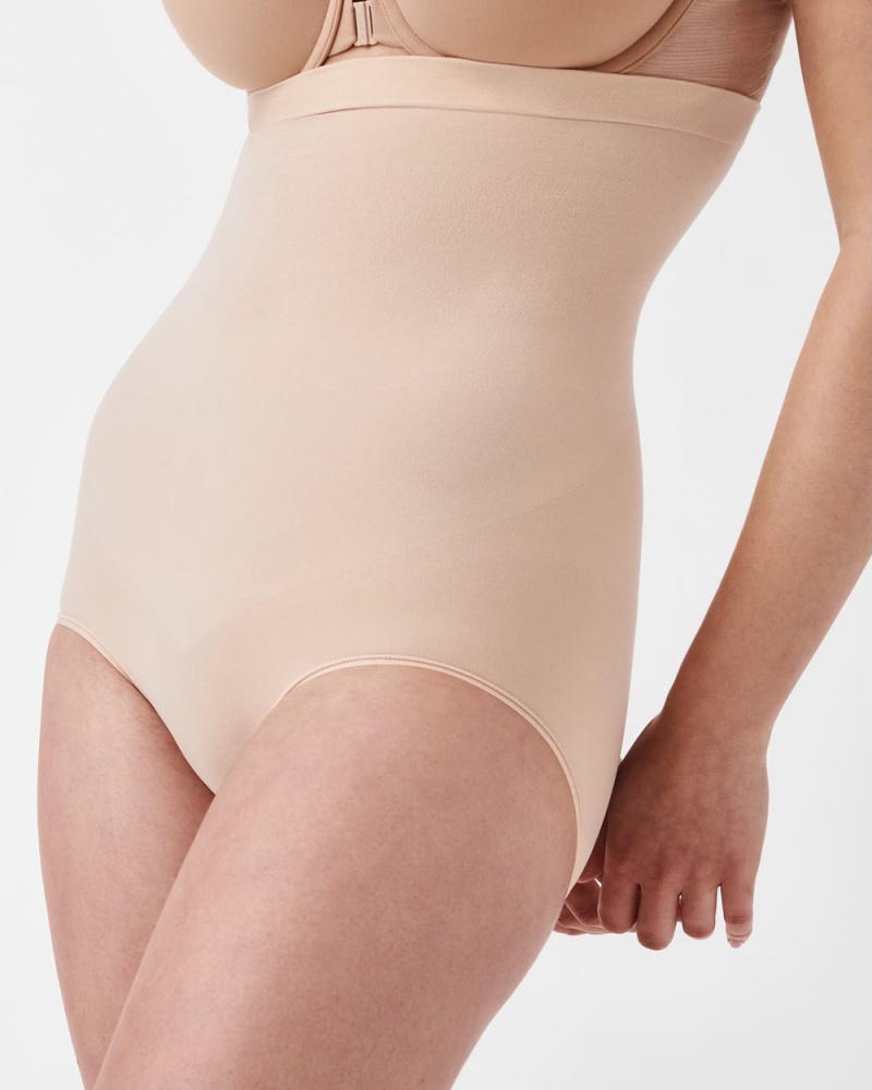 Spanx Higher Power Panties Beige | 13058-KPYZ