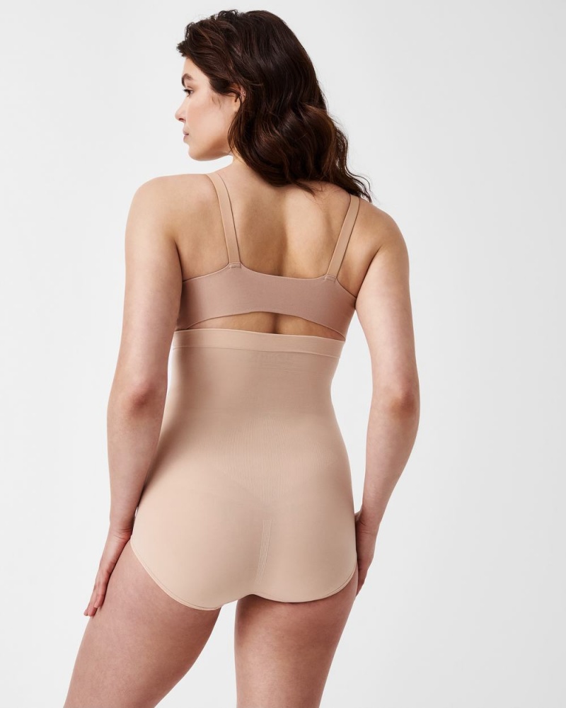 Spanx Higher Power Panties Beige | 13058-KPYZ