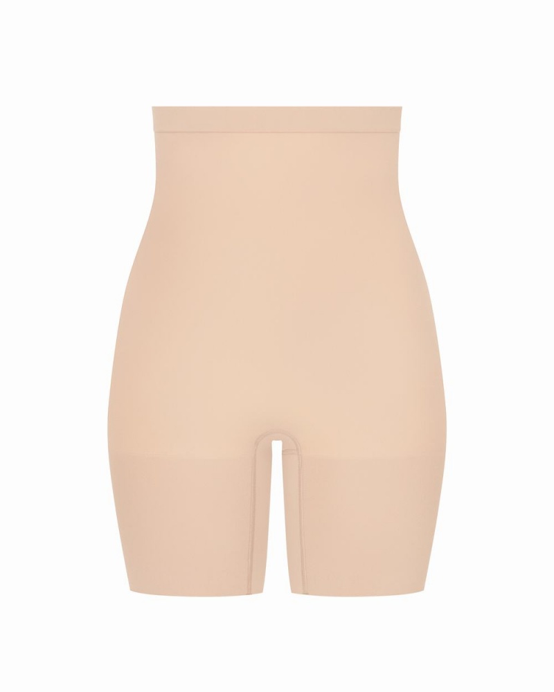 Spanx Higher Power Shorts Beige | 25410-DGWX