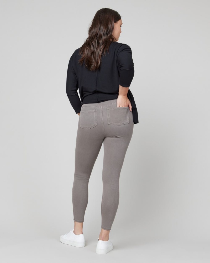 Spanx Jean-ish® Ankle Leggings Grey Brown | 13472-NJDO