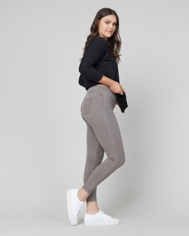 Spanx Jean-ish® Ankle Leggings Grey Brown | 13472-NJDO