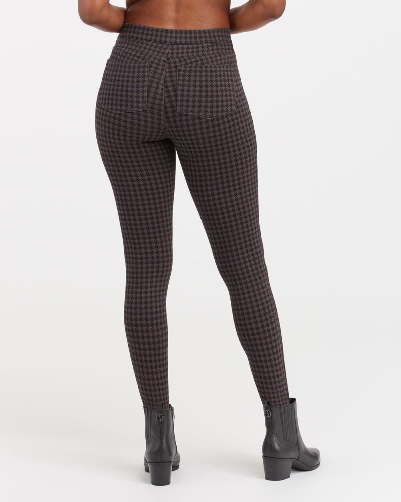 Spanx Jean-ish® Ankle Leggings Houndstooth | 56437-UPTH