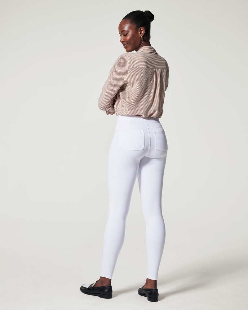 Spanx Jean-ish® Ankle Leggings White | 06917-KNYG