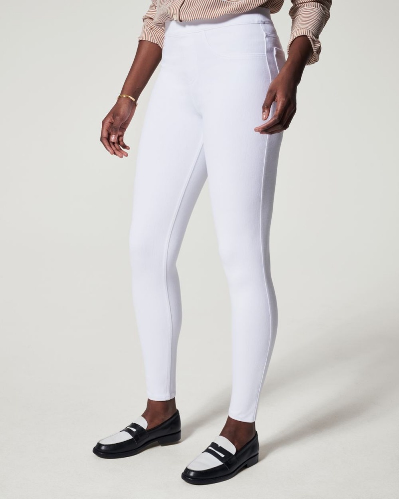 Spanx Jean-ish® Ankle Leggings White | 06917-KNYG