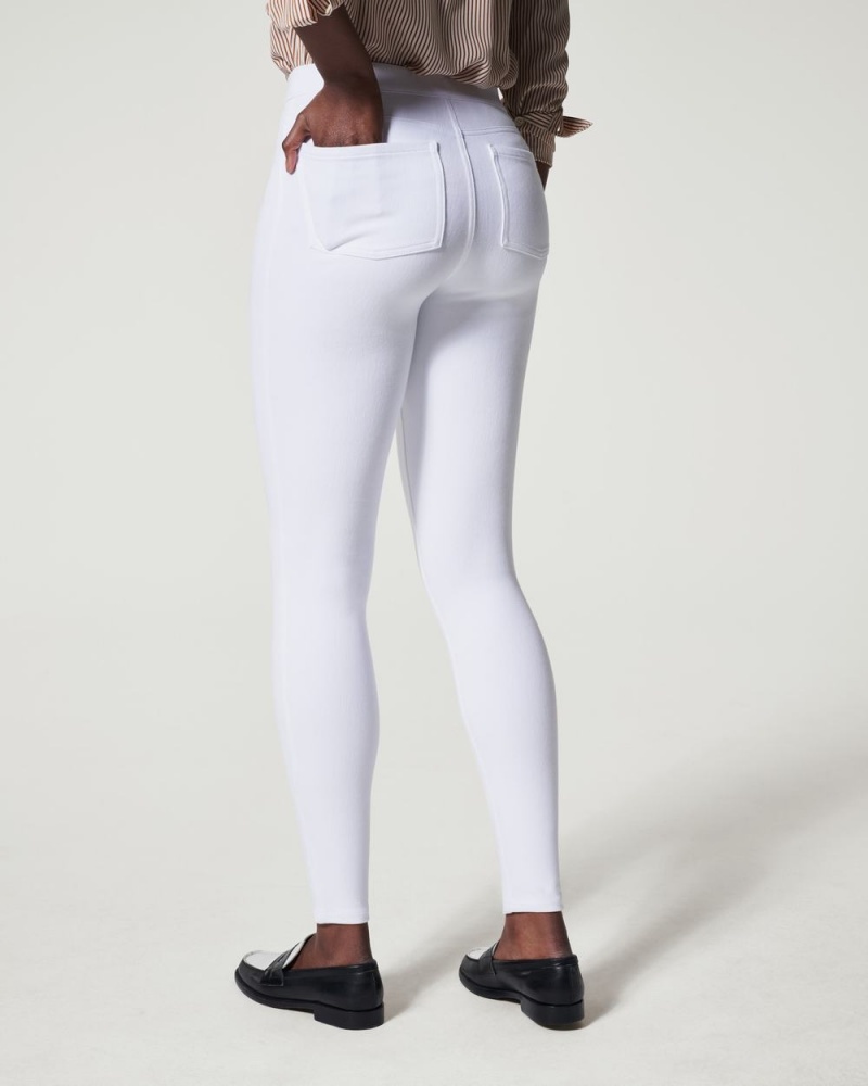 Spanx Jean-ish® Ankle Leggings White | 06917-KNYG