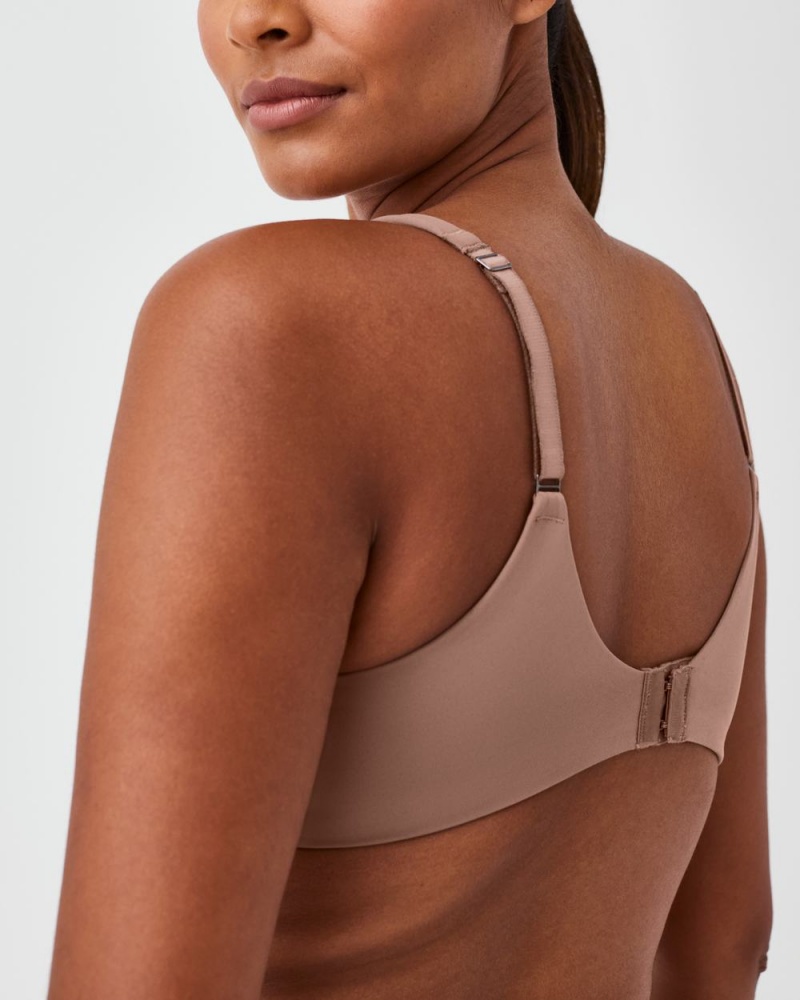 Spanx Low Profile Minimizer Bras Cafe Au Lait | 29714-HFQZ