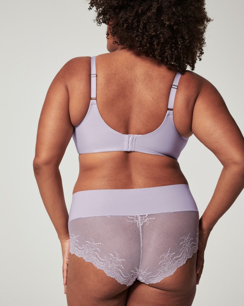 Spanx Low Profile Minimizer Bras Light Purple | 36197-SLMF