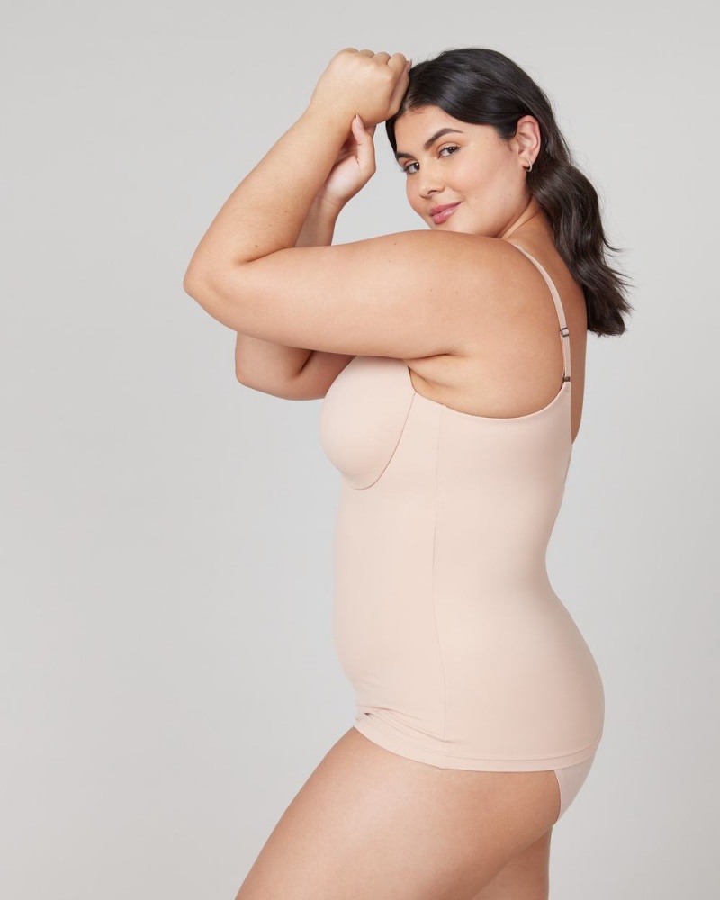 Spanx Low Profile Minimizer Cami Beige | 18579-MXZI