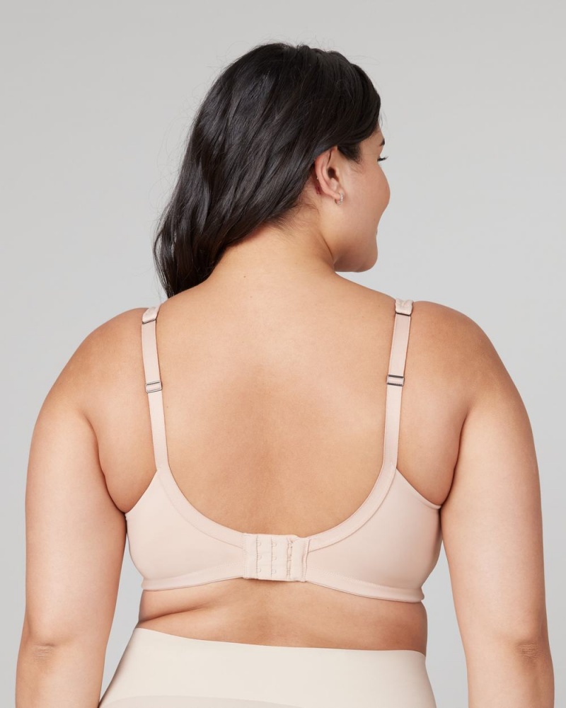 Spanx Low Profile Wireless Minimizer Bras Beige | 24370-ODKC