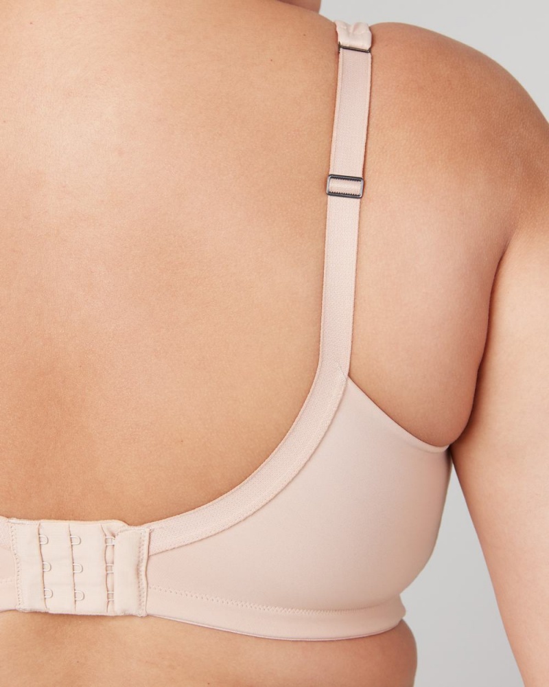 Spanx Low Profile Wireless Minimizer Bras Beige | 24370-ODKC