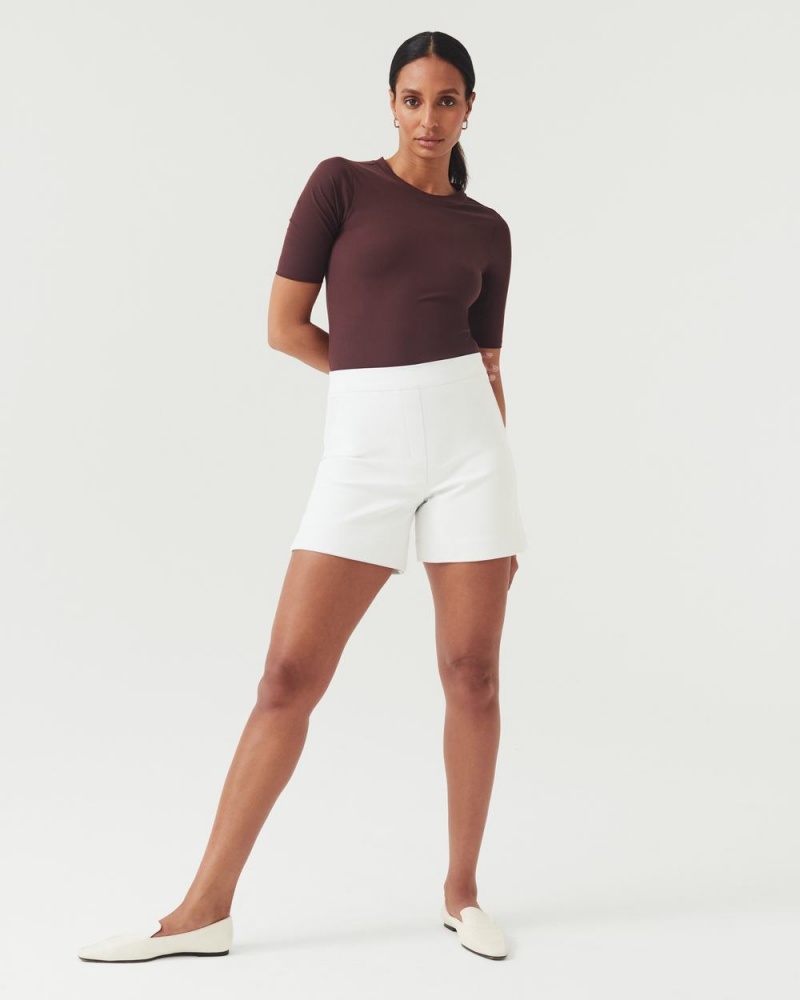 Spanx On-the-Go 6” Shorts with Ultimate Opacity Technology Shorts White | 73549-LWEY