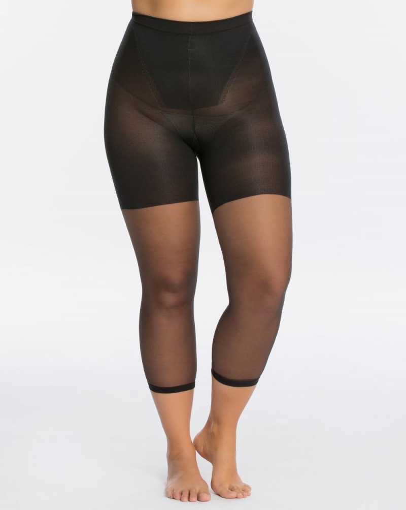 Spanx Power Capri Black | 86270-UADJ